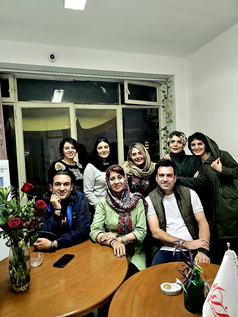 کلاس بازیگری بهمراه استاد خواجه ئیان