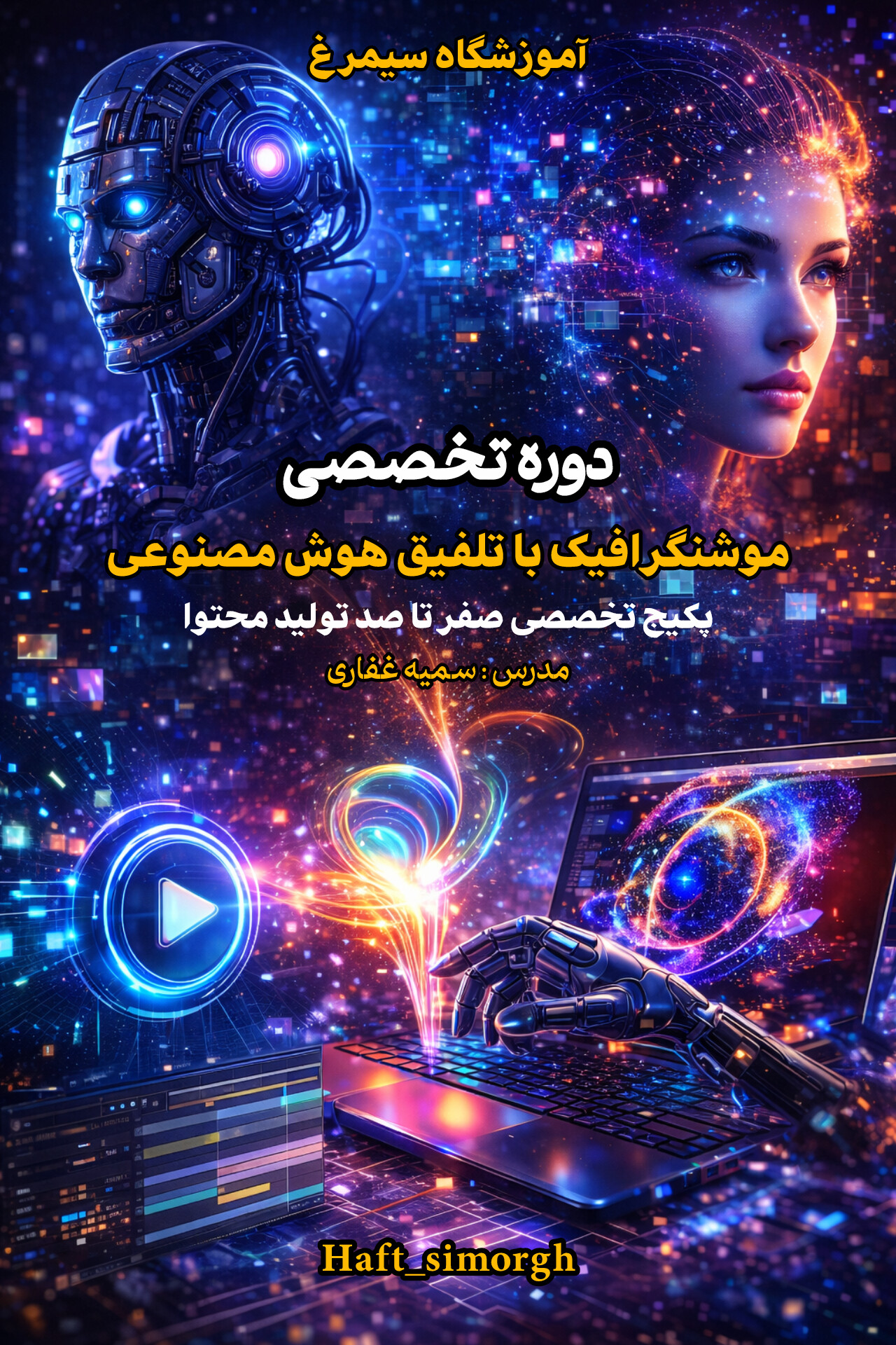 موشن گرافیک با هوش مصنوعی